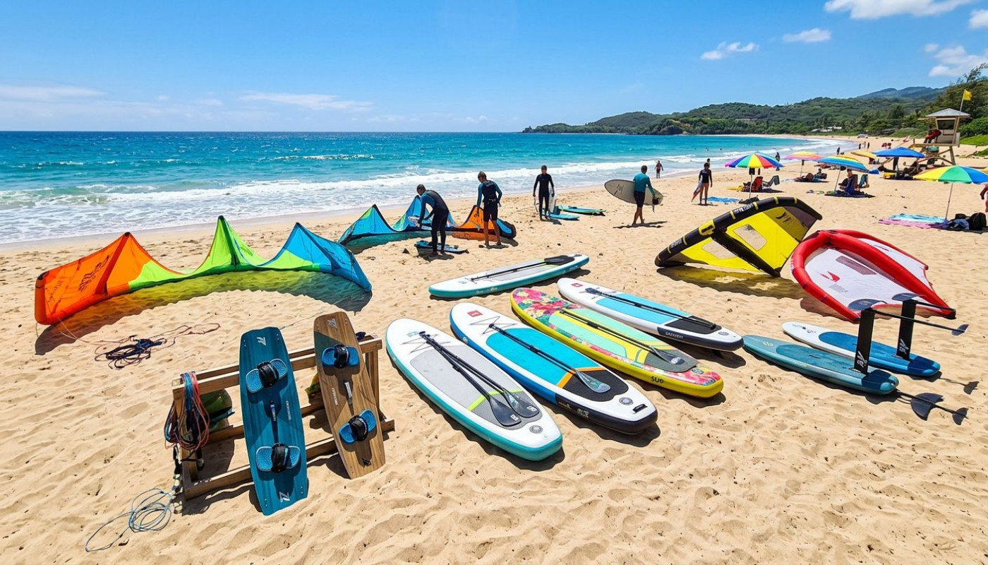 ¿Cómo elegir el equipo adecuado para kitesurf, SUP y wingfoil?
